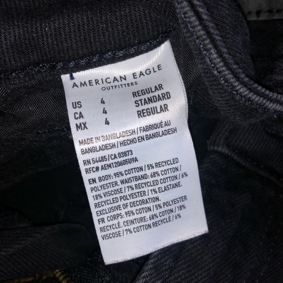 AMERICAN EAGLE 🖤 black jeans - Picture 7 of 8